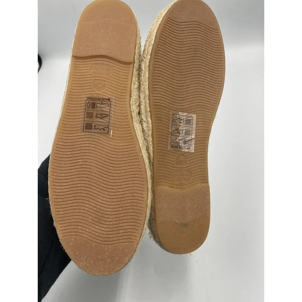 Soludos Original Espadrille Womens‎ US 9-9.5 Molyan Blue Slip On Comfort Shoes